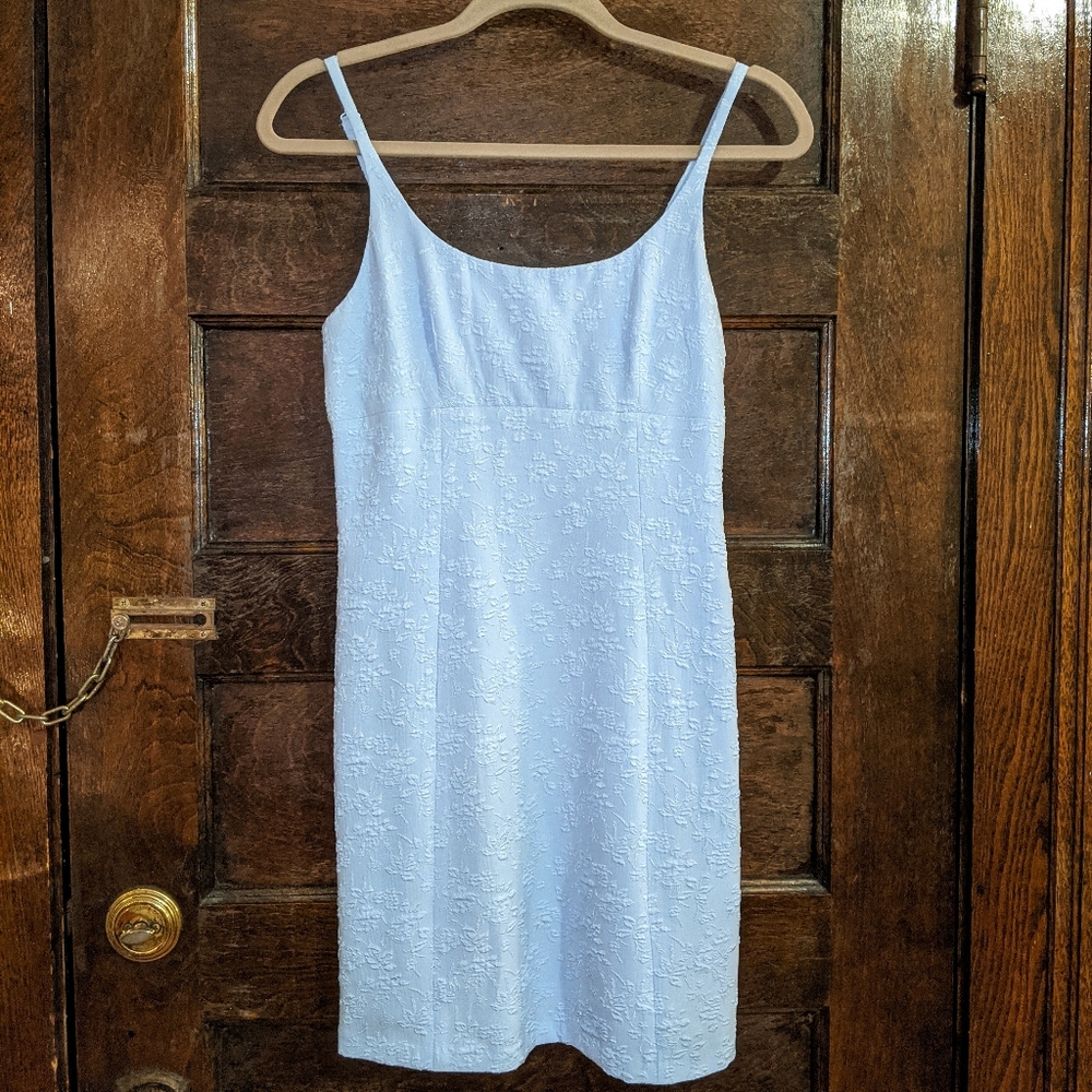 Urban Outfitters Powder Blue Babydoll Dress